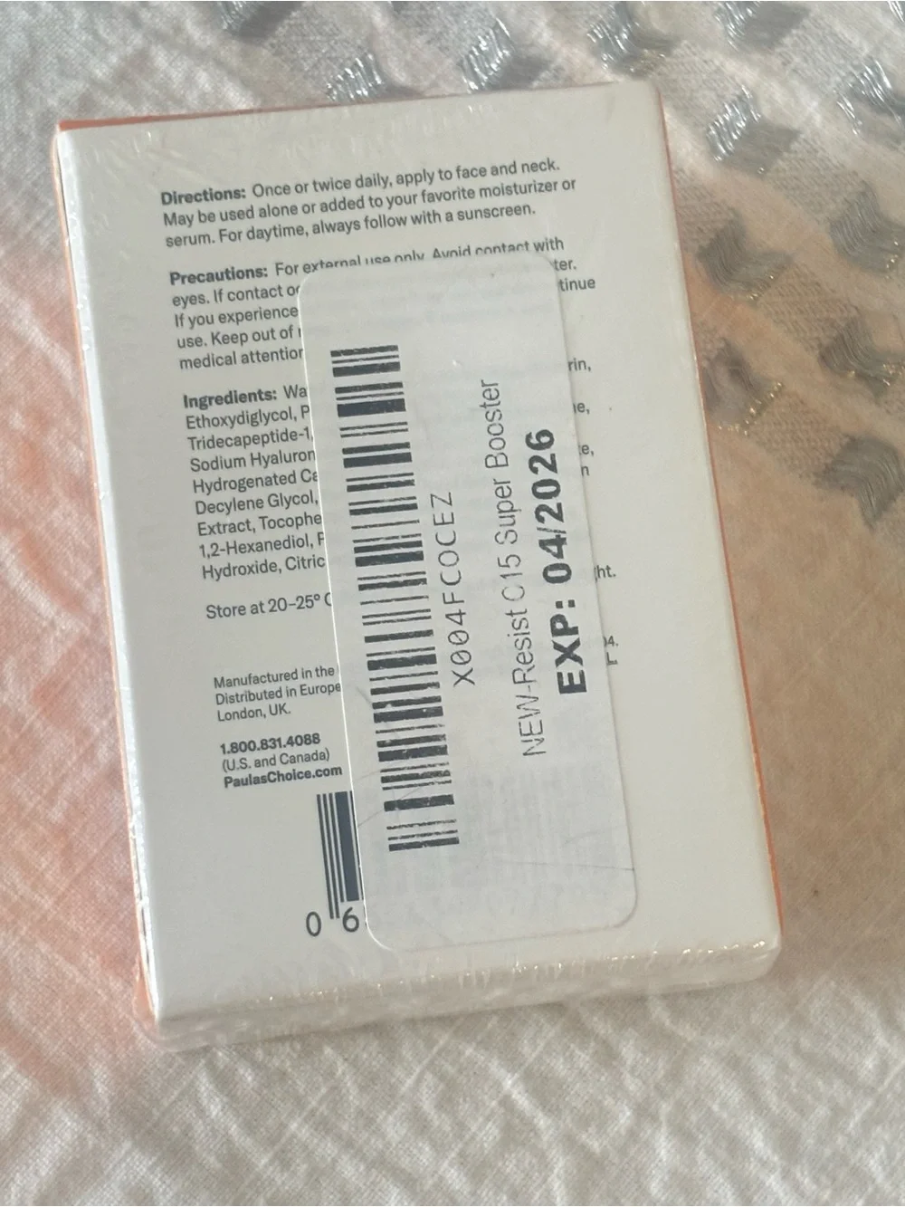 Paula's Choice C15 Super Boost Serum ( NWT)